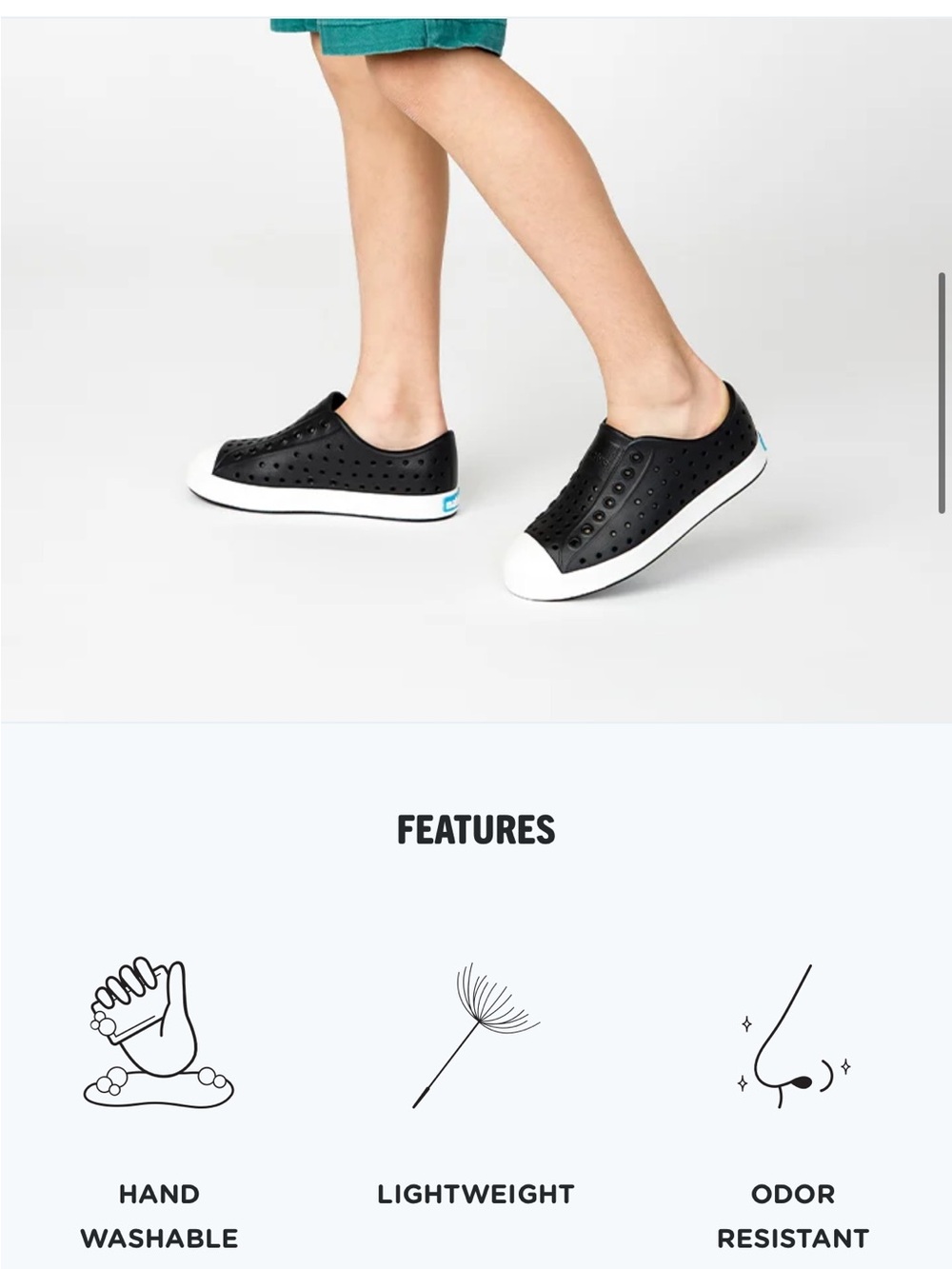 Native Jefferson Shoes Black